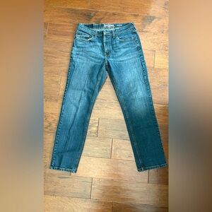 Signature by Levi Strauss Dark Blue Straight Jeans